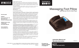 Manual de uso Homedics FM-4H-1 Masajeador