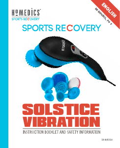 Manual de uso Homedics SR-HHP255H Masajeador