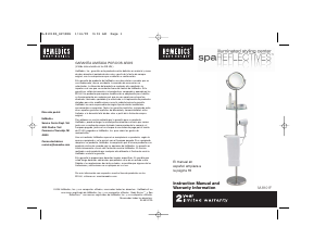 Handleiding Homedics M-8101F Spiegel