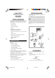 Manual de uso Oregon WMR 968 Estación meteorológica