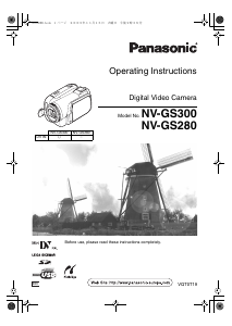 Handleiding Panasonic NV-GS280EB Camcorder