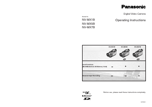 Handleiding Panasonic NV-MX3EN Camcorder