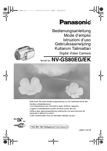 Bedienungsanleitung Panasonic NV-GS80EG Camcorder