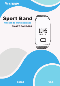 Bruksanvisning Steren SMART BAND-100 Aktivitetsspårare