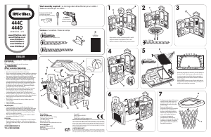 Bruksanvisning Little Tikes 444C Tikes Town Lekstuga