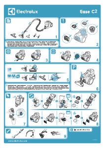 Manual de uso Electrolux ECC21-4SB Aspirador