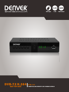 Brugsanvisning Denver DTB-133 Digital receiver