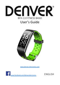 Handleiding Denver BFH-13 Activity tracker