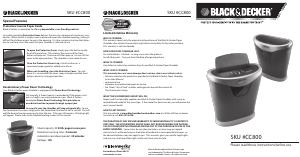 Handleiding Black and Decker CC800 Papiervernietiger
