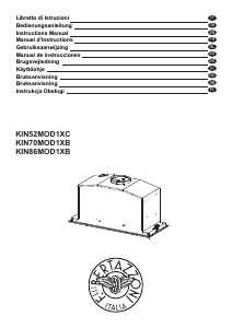 Instrukcja Bertazzoni KIN86MOD1XB Okap kuchenny