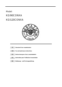 Bedienungsanleitung Bertazzoni KGI90CONXA Dunstabzugshaube