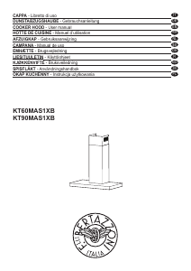 Manual de uso Bertazzoni KT90MAS1XB Campana extractora