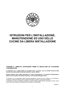Manuale Bertazzoni PRO604IMFESXT Cucina