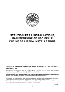 Manuale Bertazzoni PRO1006MFEDXT Cucina