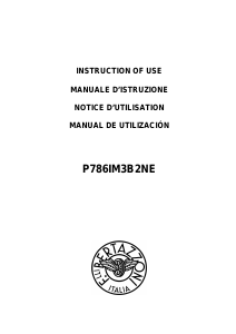 Manuale Bertazzoni P604IM2B2NE-20 Piano cottura