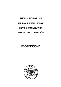 Manual de uso Bertazzoni P785IM2G5NE Placa