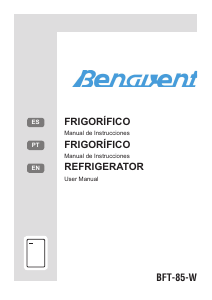 Manual Benavent BFT85W Frigorífico