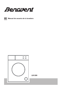 Manual de uso Benavent LB1209 Lavadora