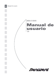 Manual de uso Benavent LB7 Lavadora