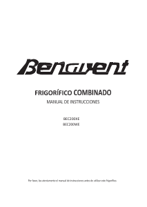 Bruksanvisning Benavent BEC200XE Kyl-frys