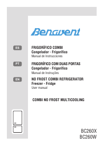 Manual Benavent BC260X Frigorífico combinado
