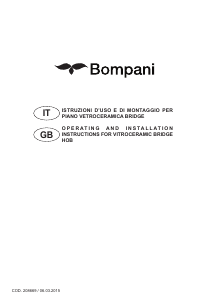 Bruksanvisning Bompani BO342BA/E Häll