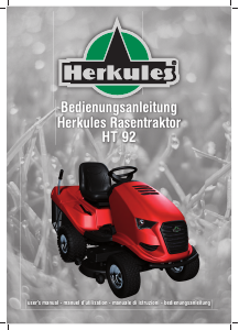 Bedienungsanleitung Herkules HT 92 Rasenmäher
