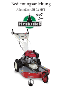 Bedienungsanleitung Herkules SH 72 HST Rasenmäher