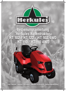 Bedienungsanleitung Herkules HT 102 Rasenmäher
