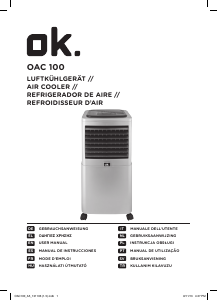 Manuale OK OAC 701 Condizionatore d’aria