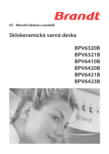 Manuál Brandt BPV6420B Varná deska