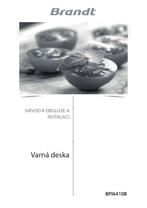 Manuál Brandt BPI6410W Varná deska