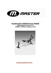 Bruksanvisning Master R6030 Roddmaskin