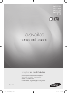 Manual de uso Samsung DMS301TRS Lavavajillas