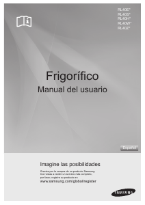 Manual de uso Samsung RL40WGSW Frigorífico combinado