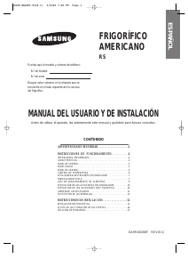 Manual de uso Samsung RS20NASL Frigorífico combinado