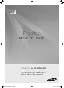 Manual de uso Samsung RSH1FBRS Frigorífico combinado