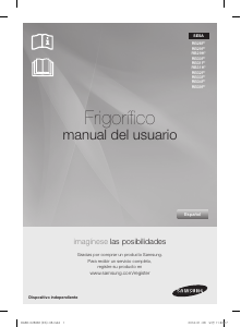 Manual de uso Samsung RB31HER2BSA Frigorífico combinado