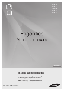 Manual de uso Samsung RSA1SHWP Frigorífico combinado