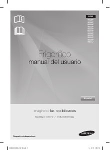 Manual de uso Samsung RB37J5018SA Frigorífico combinado