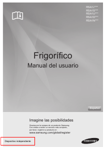 Manual de uso Samsung RSA1NTPE Frigorífico combinado
