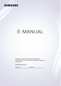Manual de uso Samsung UE48JS9000T Televisor de LED