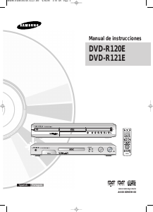 Manual de uso Samsung DVD-R120E Reproductor DVD
