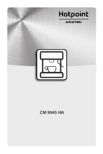 Instrukcja Hotpoint-Ariston CM 7945 IX A Ekspres do kawy