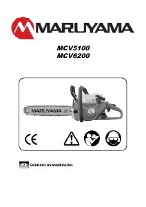 Bedienungsanleitung Maruyama MCV6200 Kettensäge