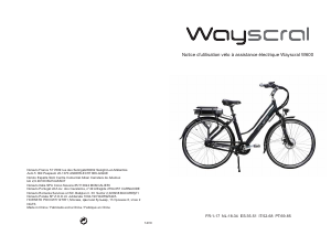 Manual Wayscral W600 Bicicleta elétrica