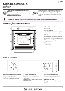 Manual Ariston GA3 124 C IX A Forno