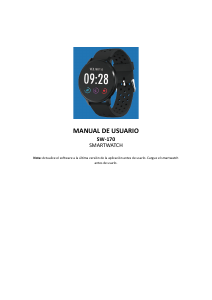 Manual de uso Denver SW-170 Smartwatch