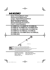 Manuale Hikoki CG 27EBDP(SLN) Tagliabordi
