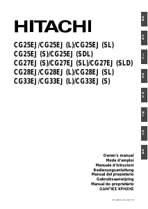 Manual de uso Hitachi CG 27EJ (SLD) Cortabordes